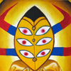 <b>Tatankabuddha</b><br/>Huile sur toile<br/>16 X 20 pouces<br/>Juin 2011